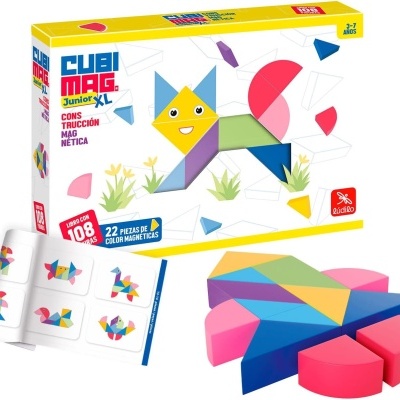 Jogo Magnético Tangran Cororido Cubi Xl 803276