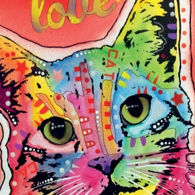 Puzzle Educa 1000 Tilt Cat Love Dean 19257