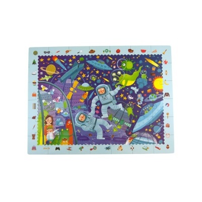 Puzzle Detective no Espaço 42pcs MD3007 +3 anos  Mideer