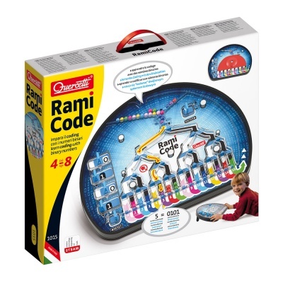Jogo Codigo Rami Numeros Binarios 1015 +5 anos Quercetti