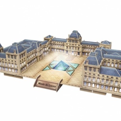 Puzzle 3D Le Louvre 137pcs L517H CUBICFUN +6 anos