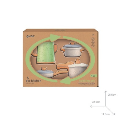 Set de Chá 14 peças Bio Plastic G157211 +3 anos Eco Giros