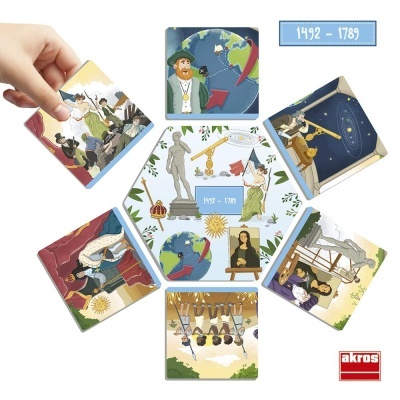 Jogo Descobre a História da Humanidade 30765 Akros