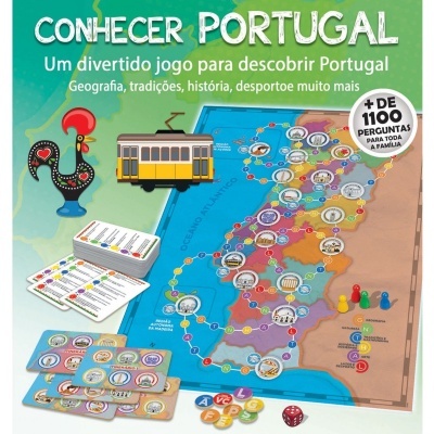 Jogo Conhecer Portugal 18746 +8 anos Educa