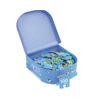 Puzzle Mapa  Mundo c/100 peças MD3027