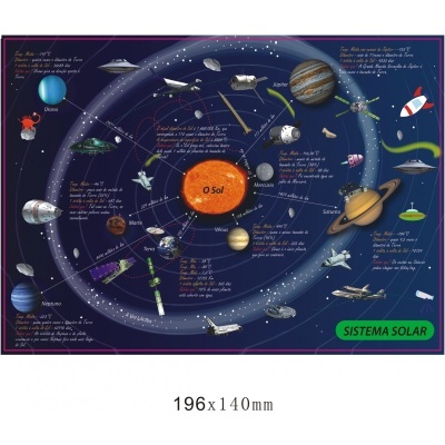 Mapa Puzzle Sistema Solar PC3538 The Purple Cow