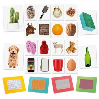 Cartas Histórias Flashcards Tactile Montessori HU23738  +1 ano