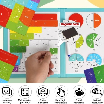 Set das Frações Magnético 31844