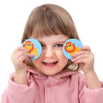 Jogo de Memória Banana Panda On-The-Go Memory Wild Animals BAN49101