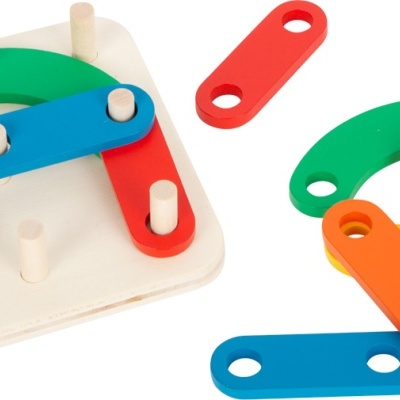 Jogo Forma Letras e Numeros Madeira 11741 +4 anos Small Foot