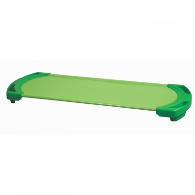 Tapete de treino ou cama elevada verde para animais