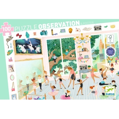 Puzzle de Observação A Escola de Dança 100pcs DJ07514