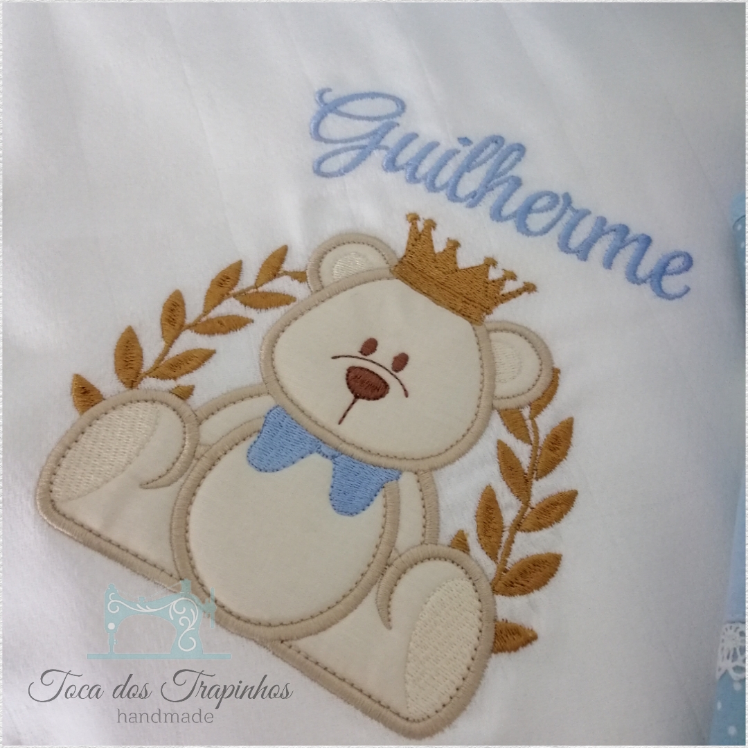 Fralda Bordada