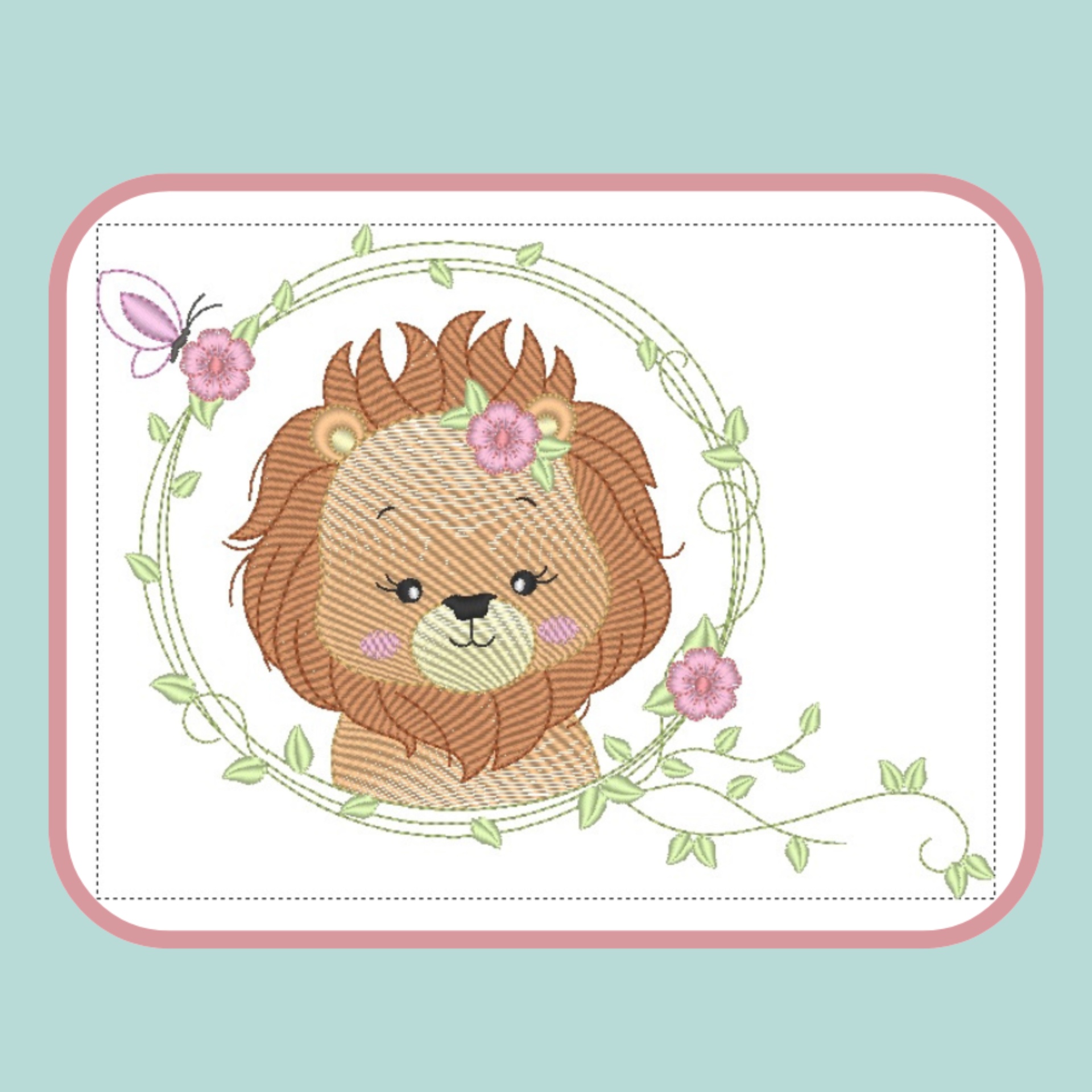 Mantinha Bordada Personalizada