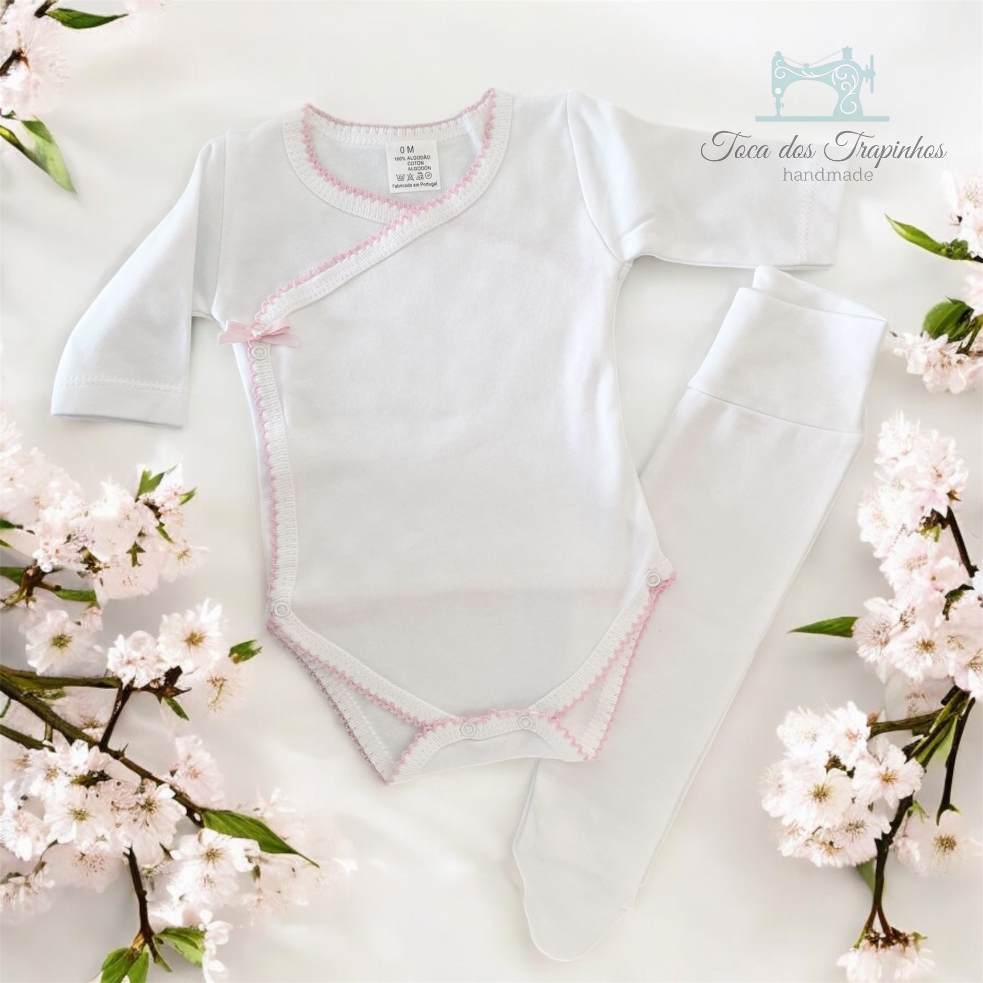 Conjunto Interior Body e Calça com Carda - Várias Cores