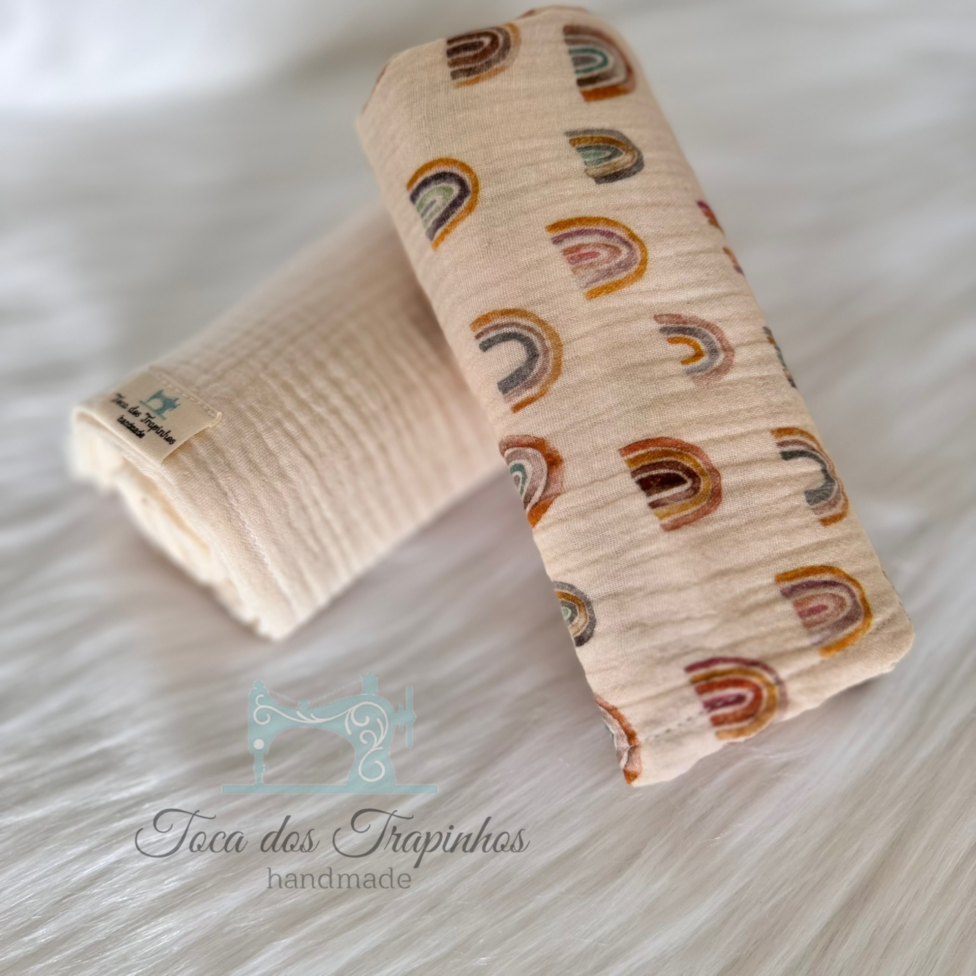 Pack 2 Fraldinhas Musselina