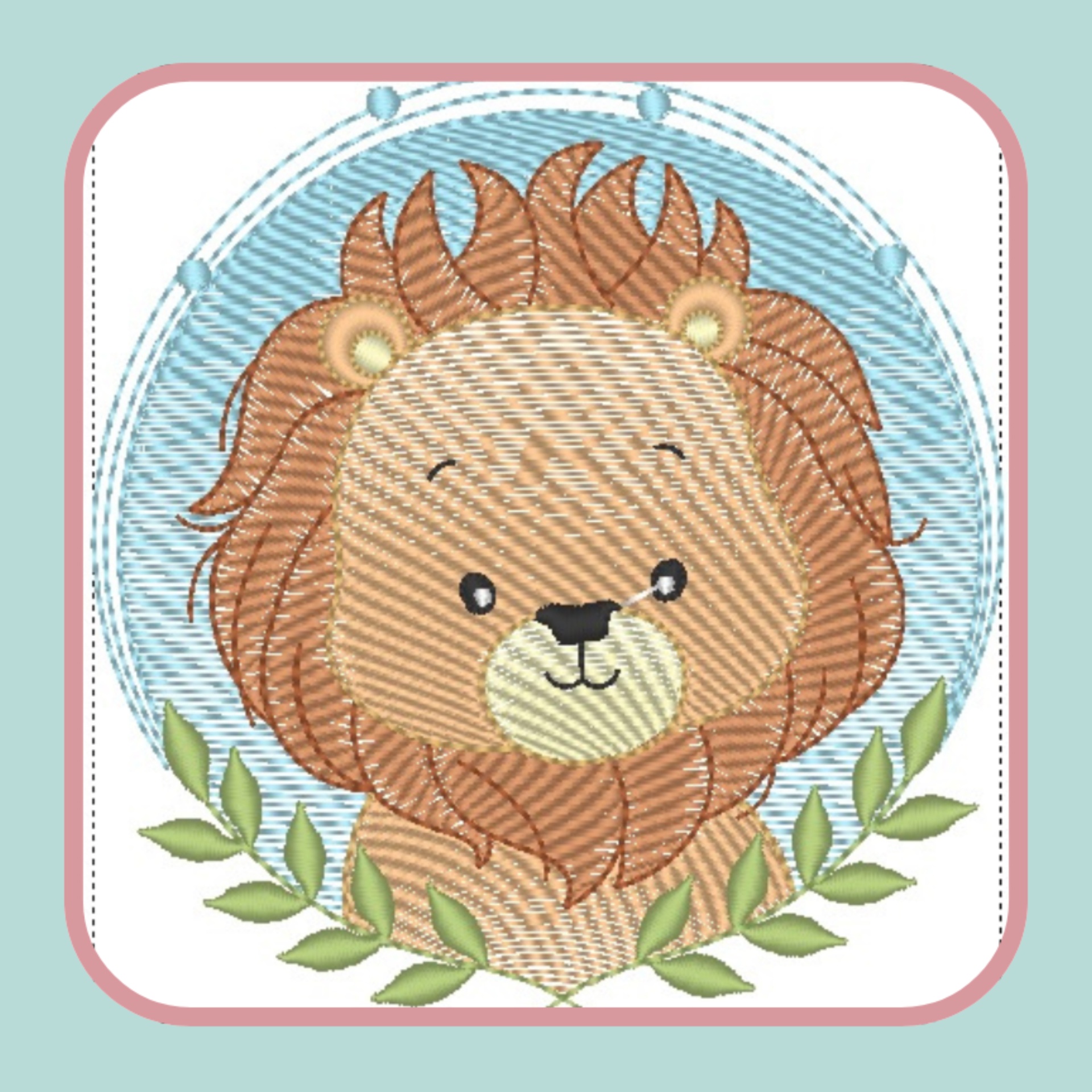 Mantinha Bordada Personalizada