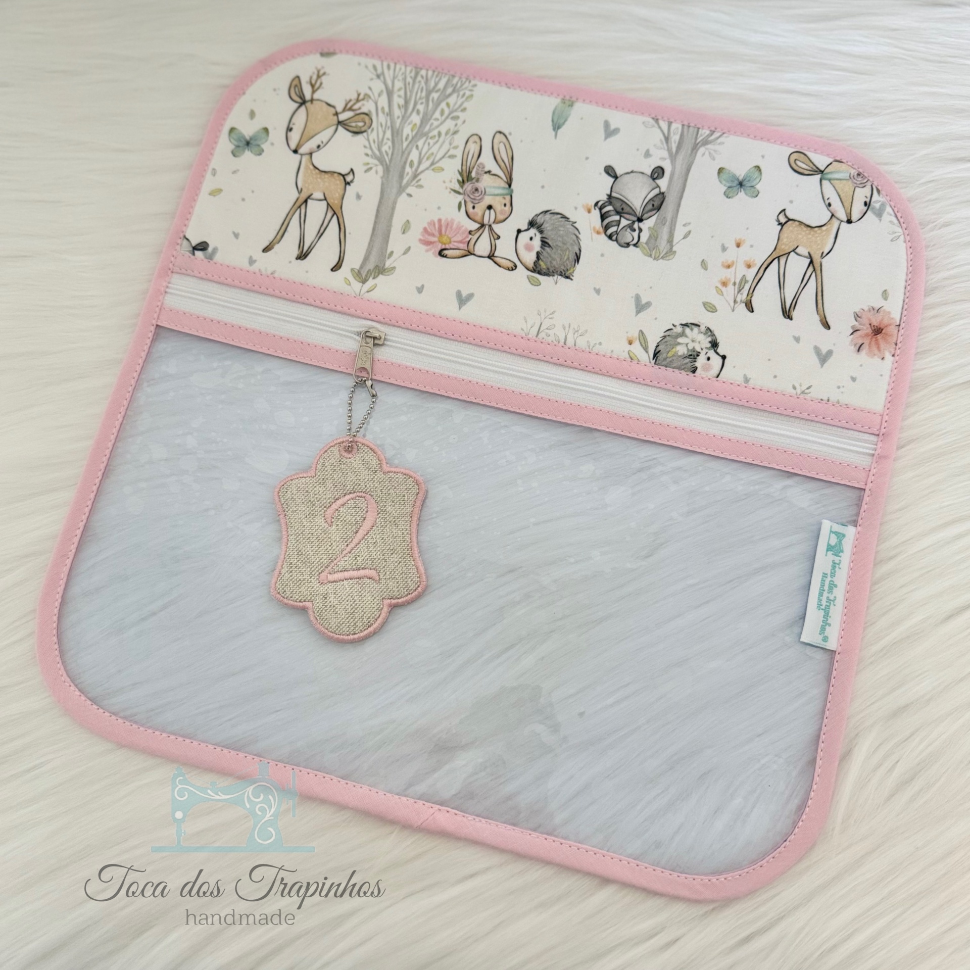 Conjunto 3 Bolsas Organizadoras Transparentes