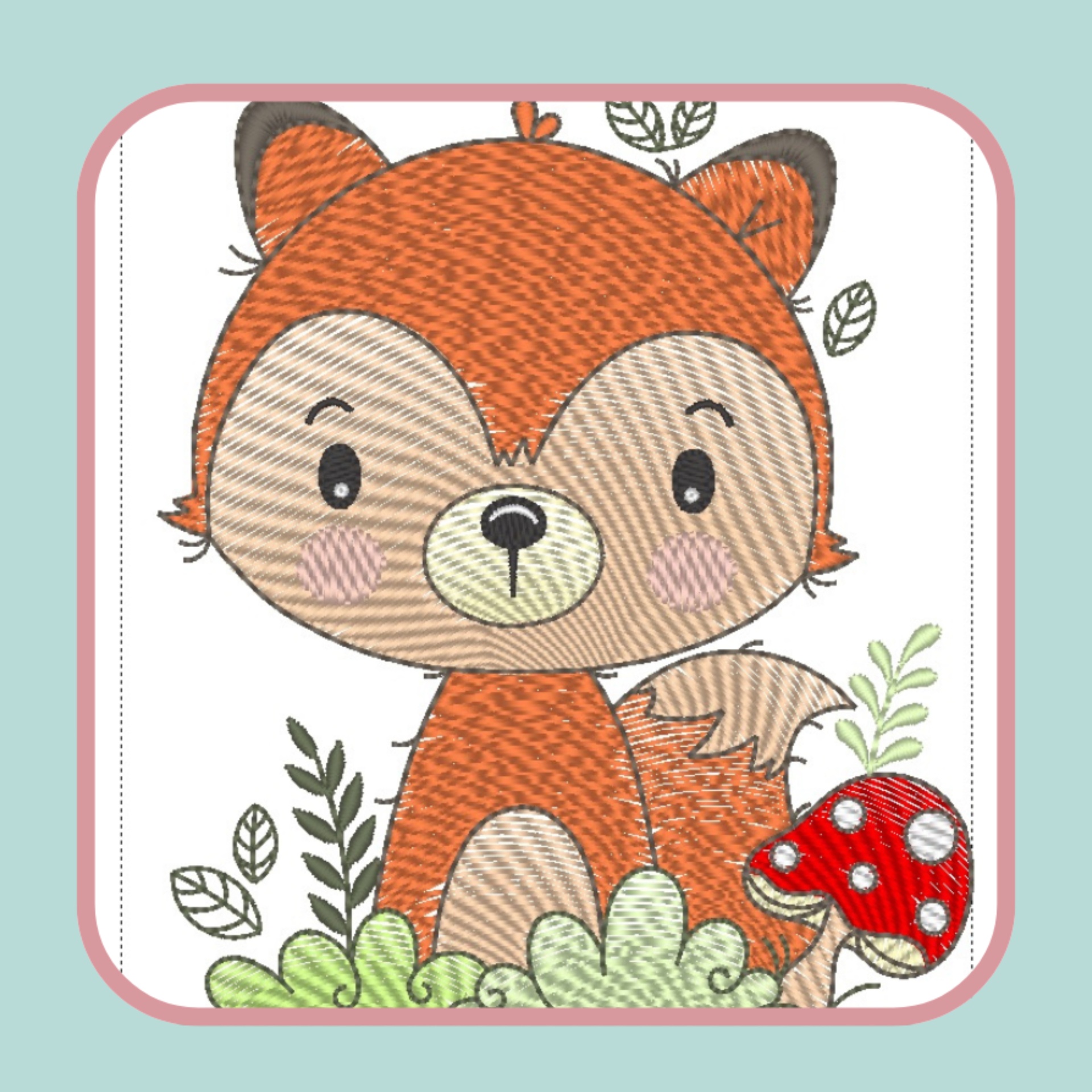 Mantinha Bordada Personalizada