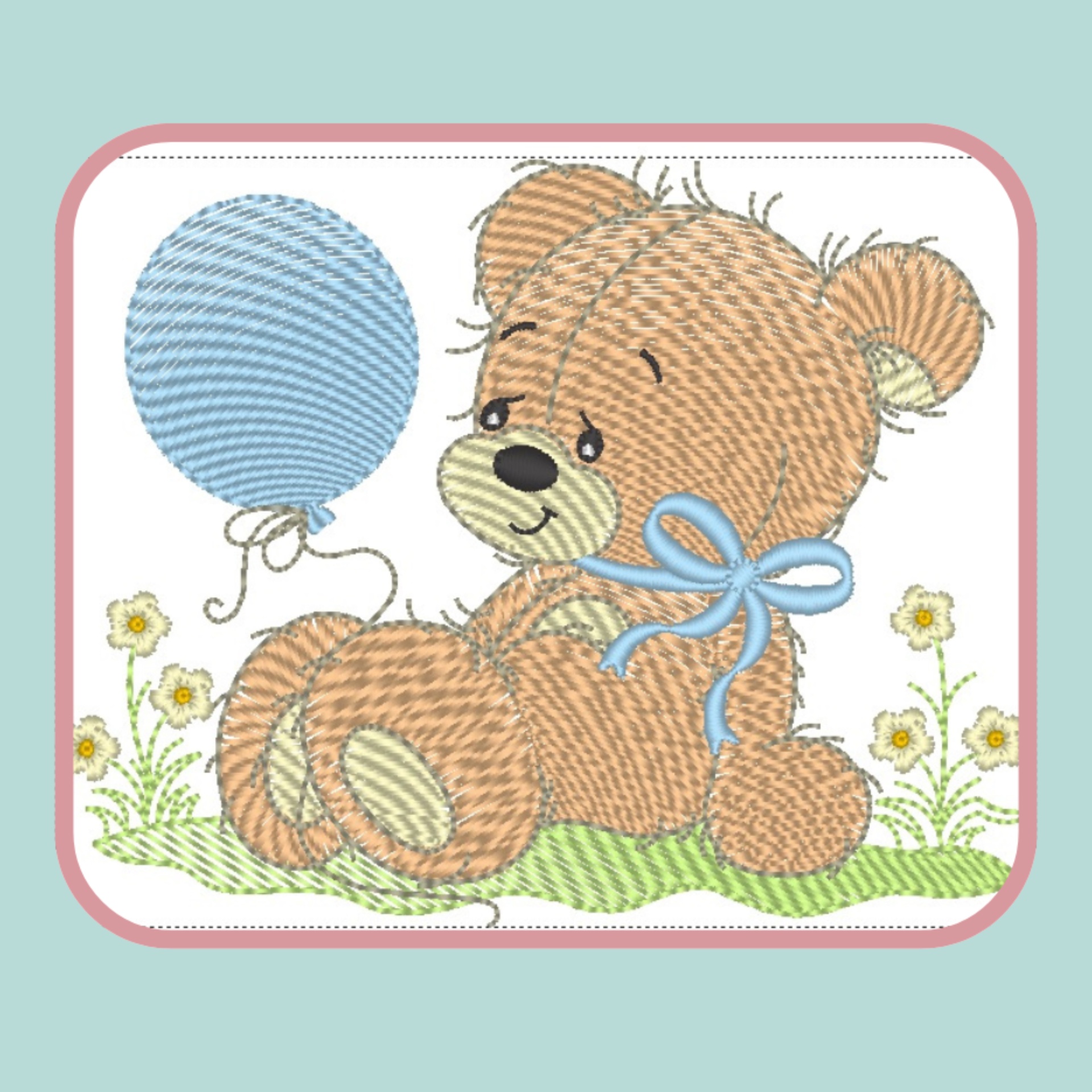 Mantinha Bordada Personalizada