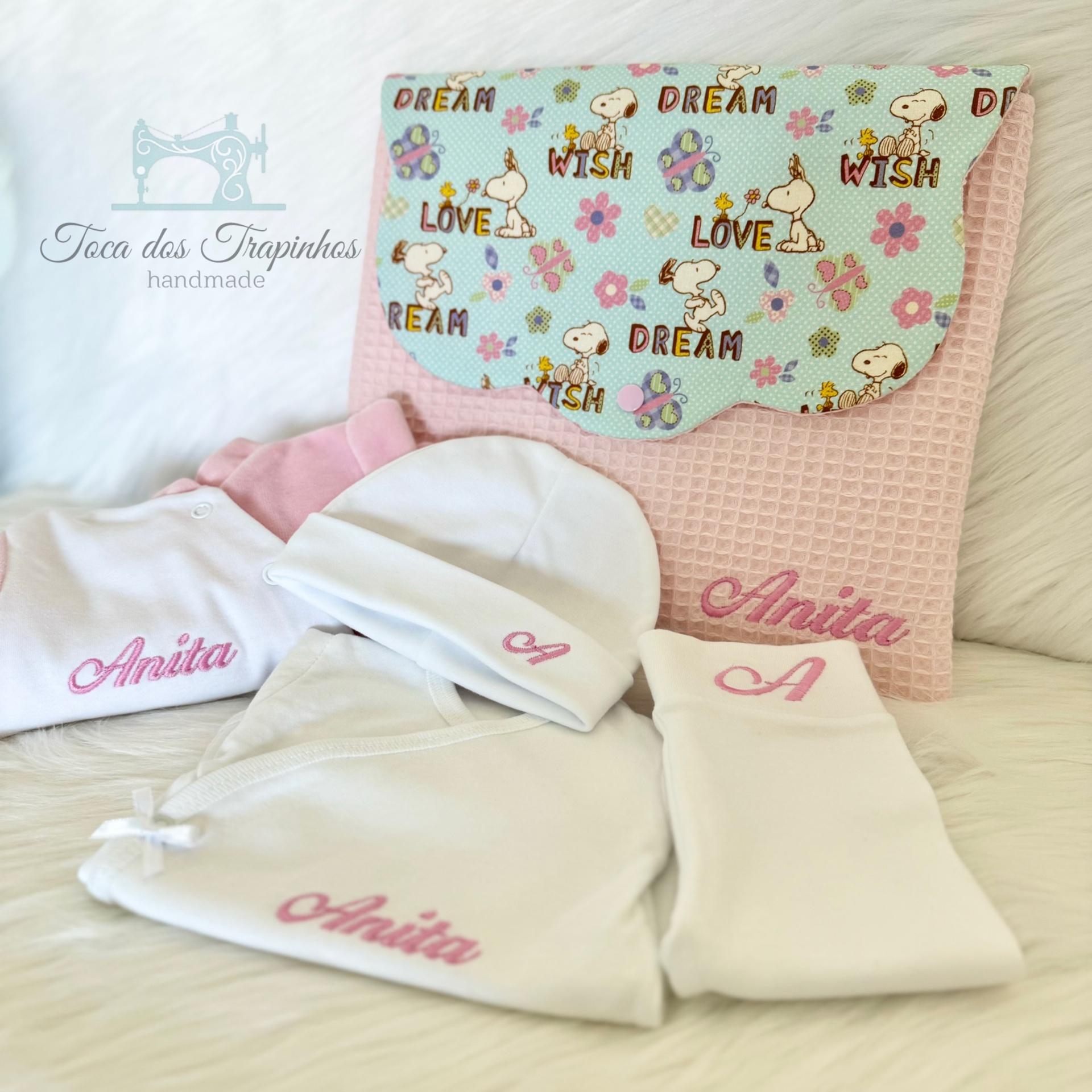 Kit Primeira Roupinha Rosa