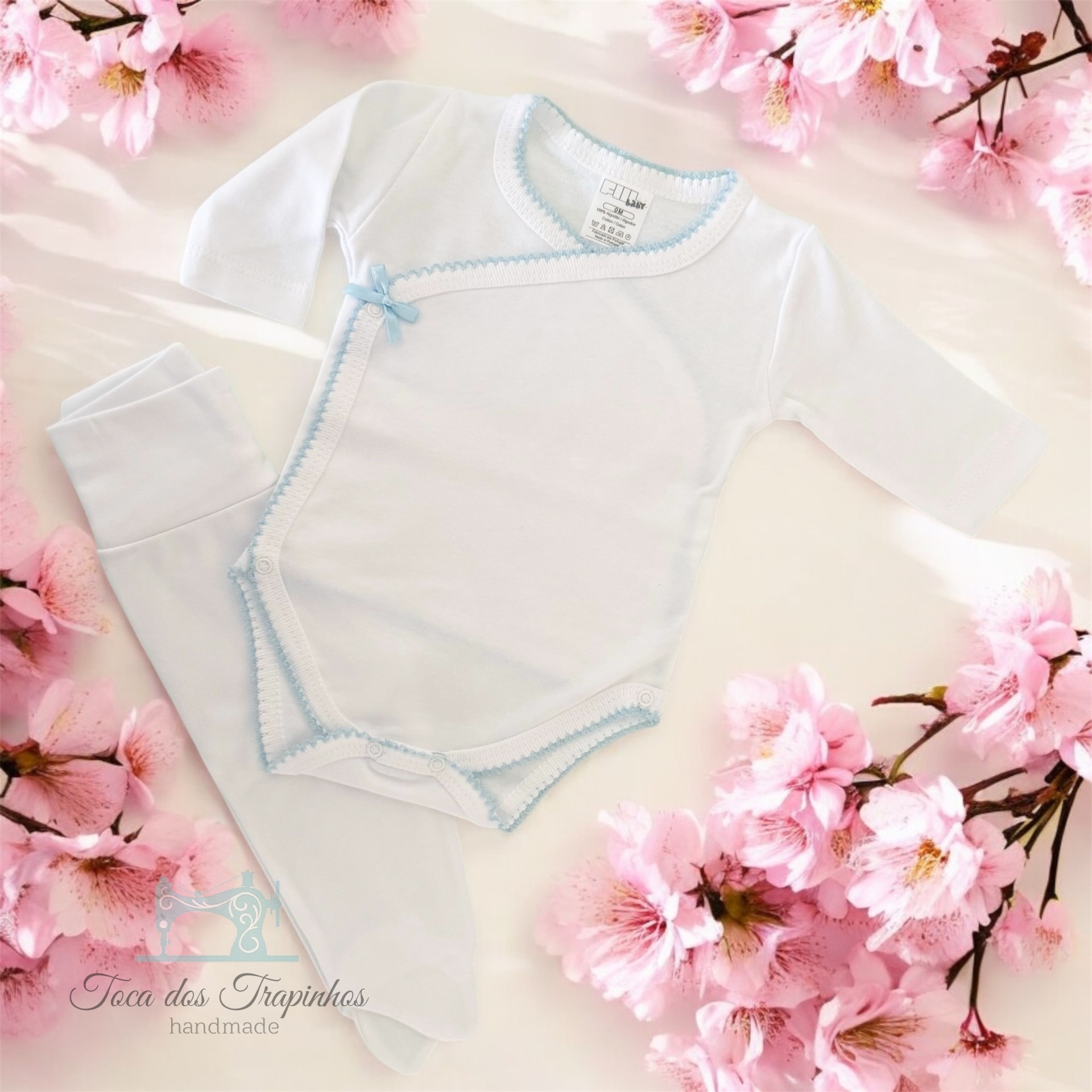 Conjunto Interior Body e Calça com Carda - Várias Cores