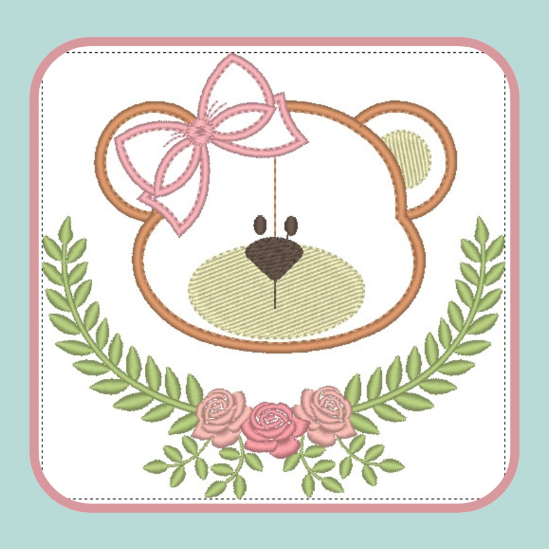 Mantinha Bordada Personalizada