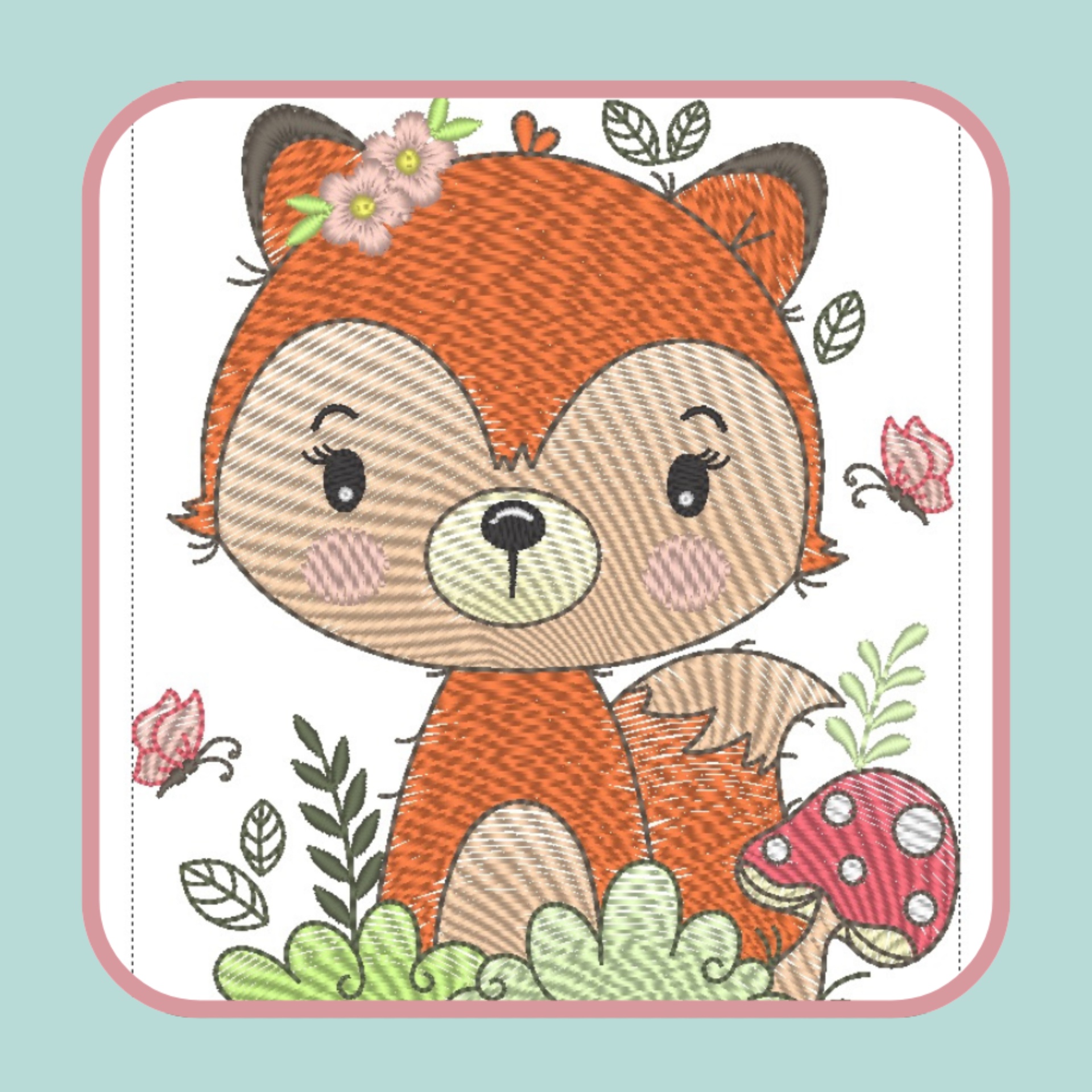 Mantinha Bordada Personalizada