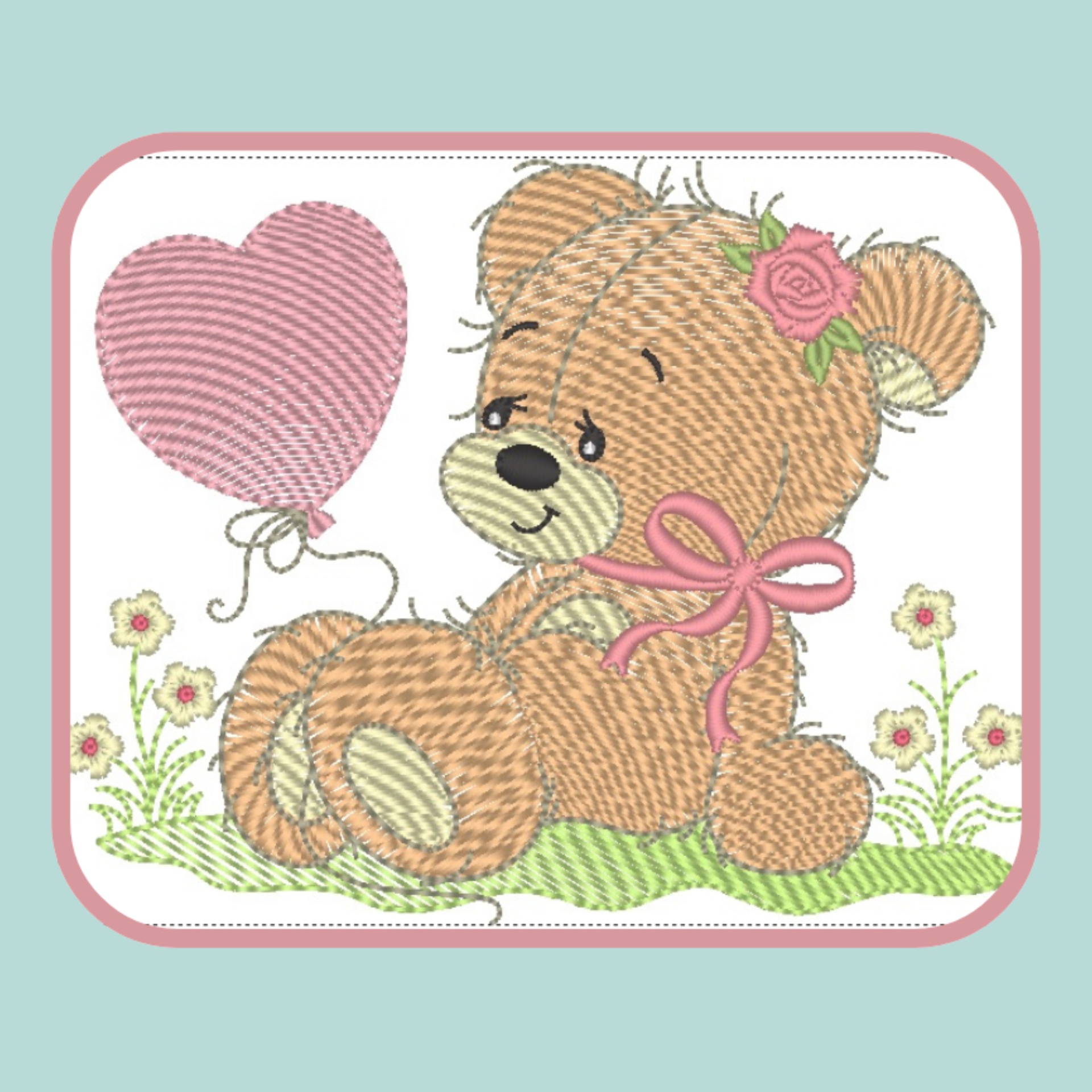 Mantinha Bordada Personalizada