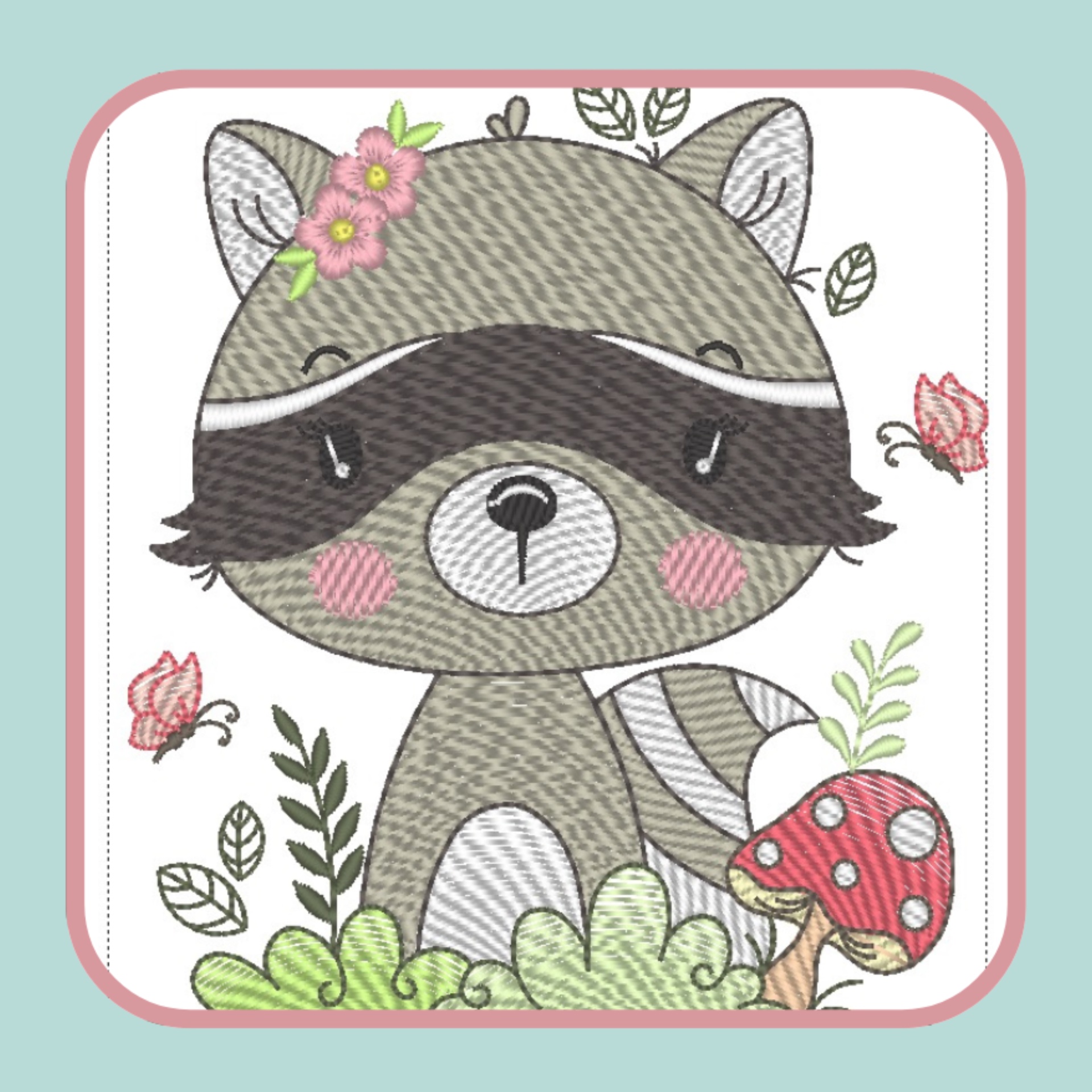 Mantinha Bordada Personalizada