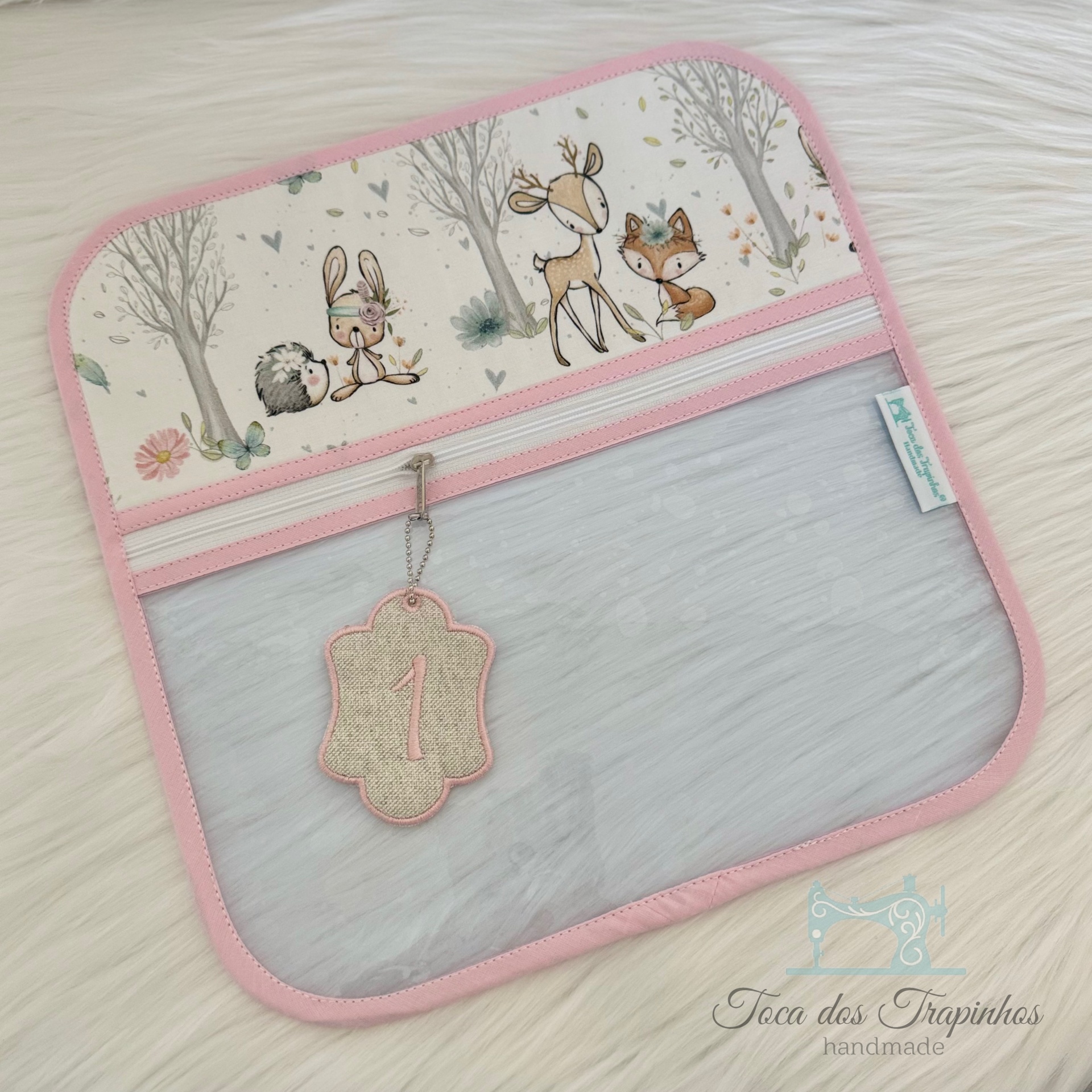 Conjunto 3 Bolsas Organizadoras Transparentes