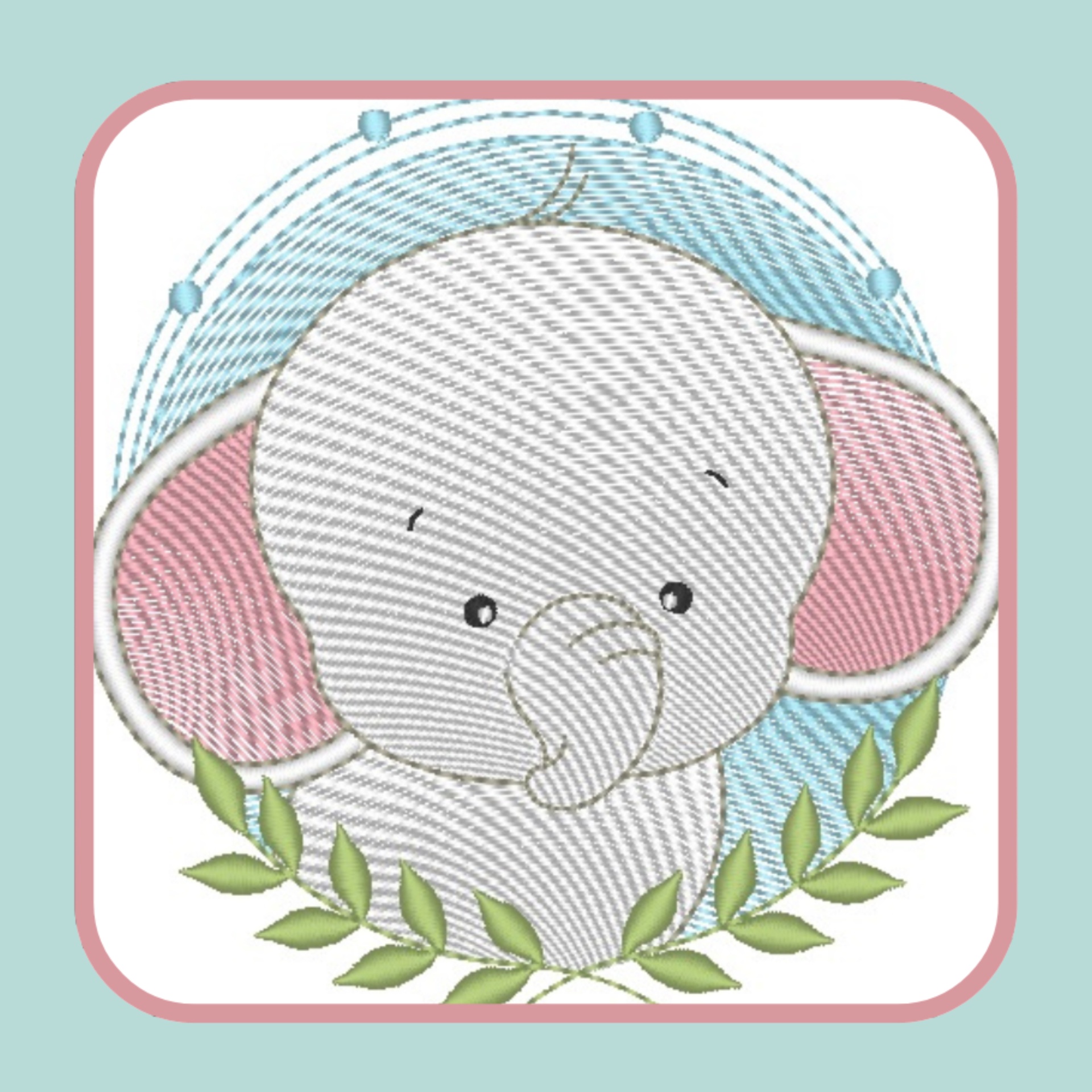 Mantinha Bordada Personalizada