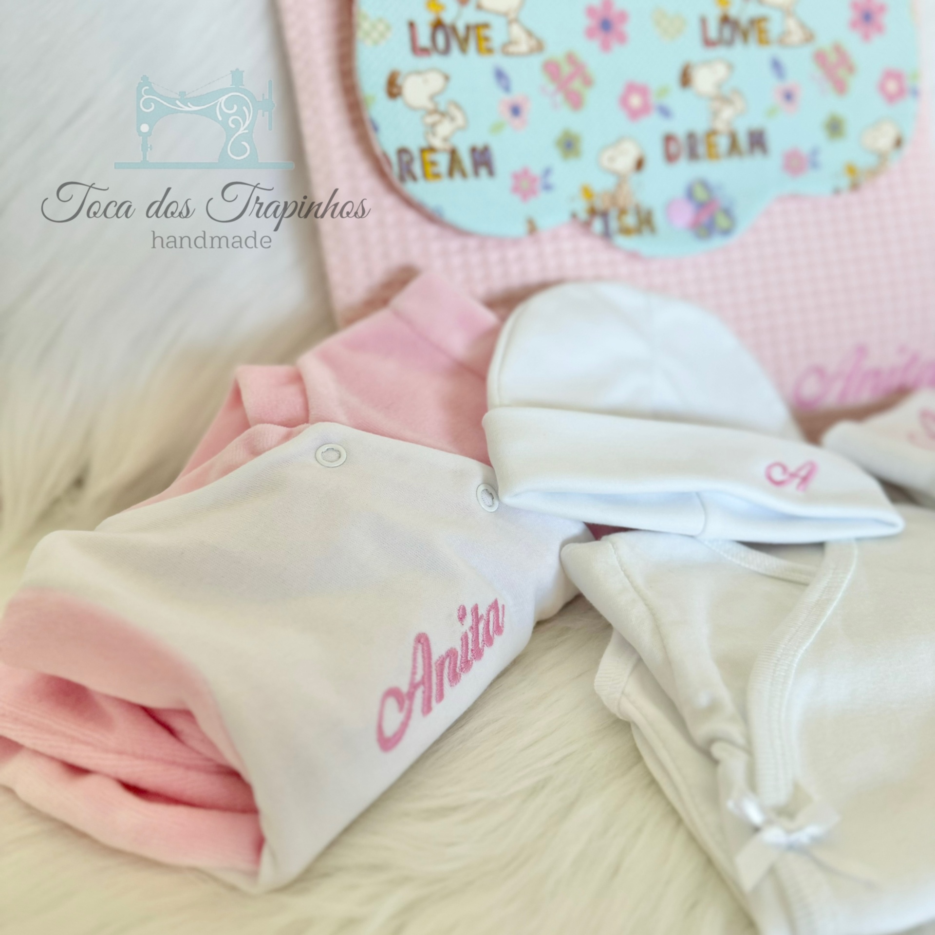 Kit Primeira Roupinha Rosa