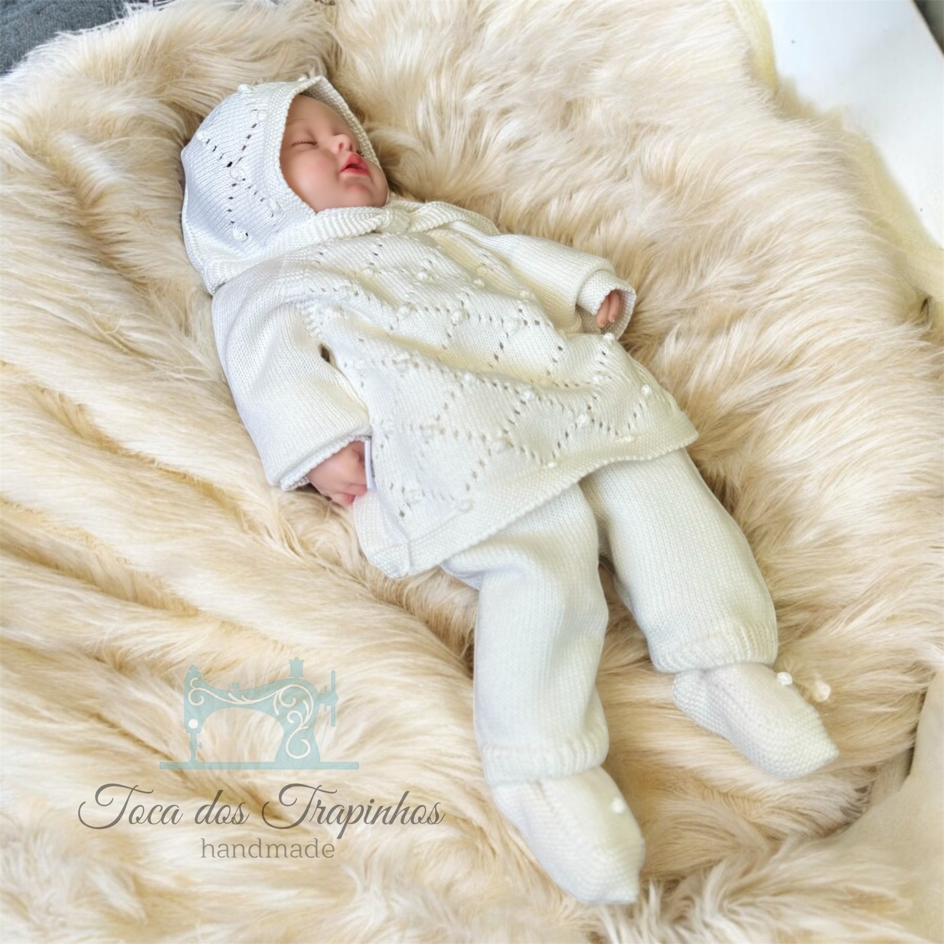 Conjunto Malha Pérola - 4 Peças