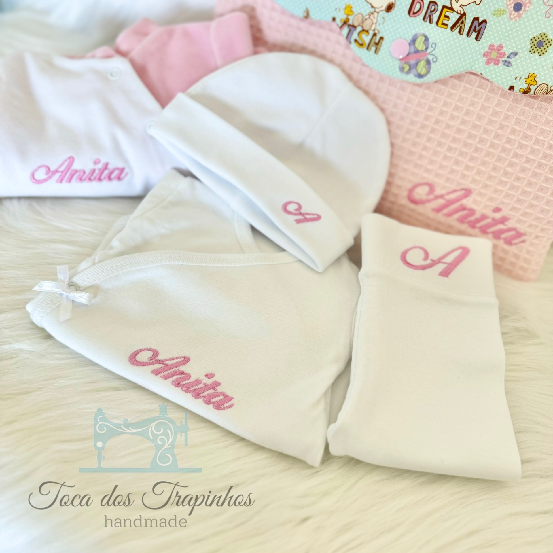 Kit Primeira Roupinha Rosa