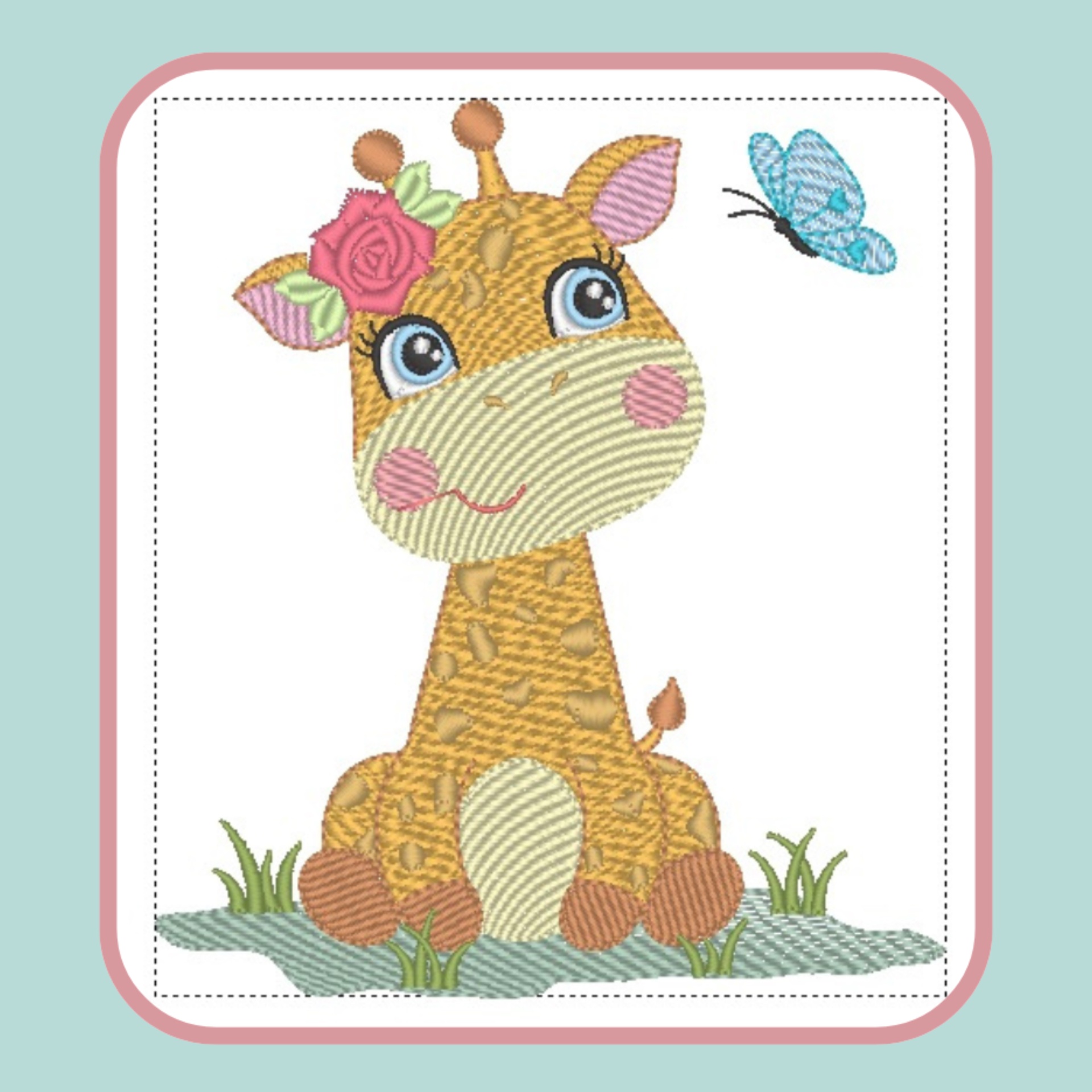 Mantinha Bordada Personalizada