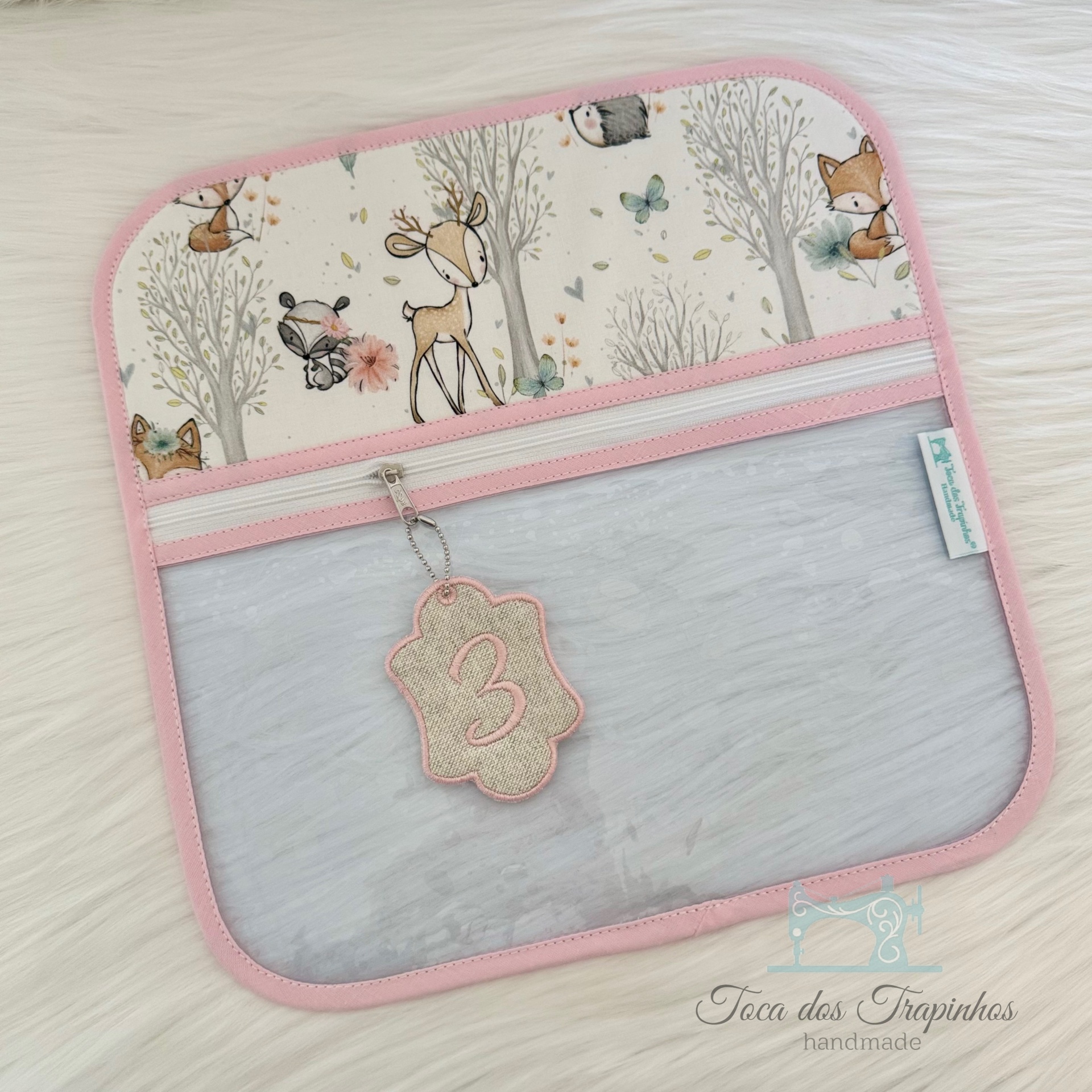 Conjunto 3 Bolsas Organizadoras Transparentes