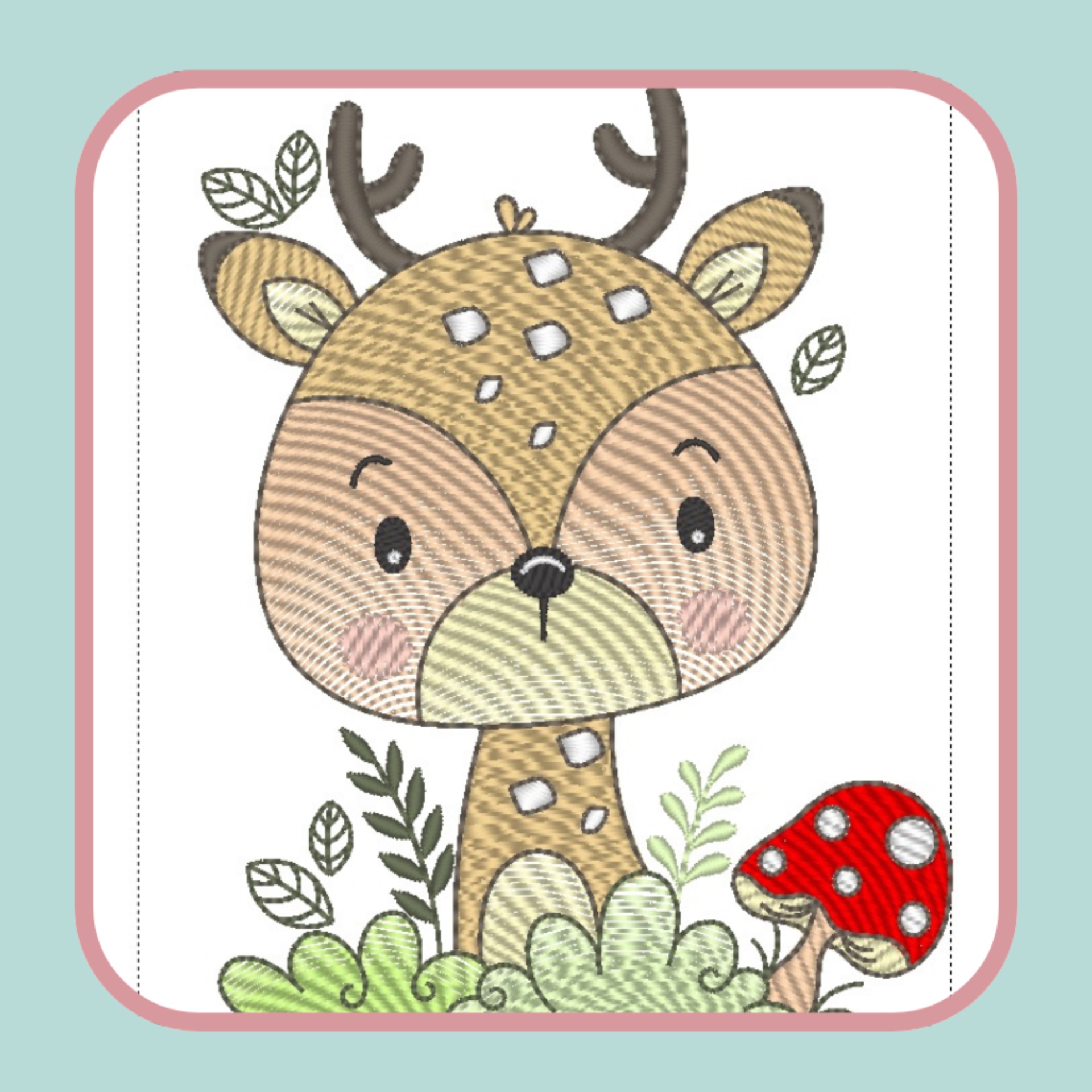 Mantinha Bordada Personalizada