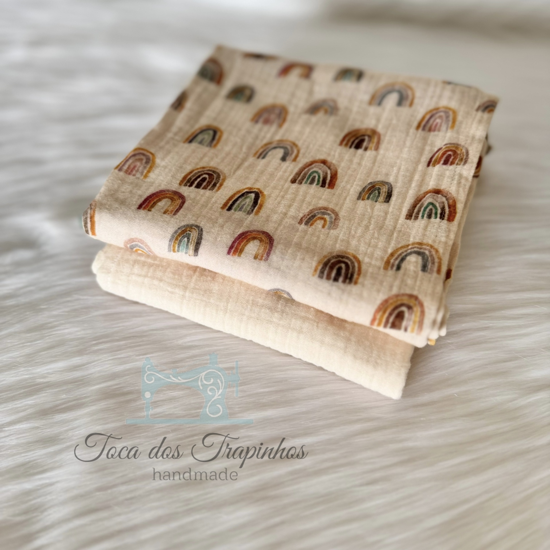 Pack 2 Fraldinhas Musselina