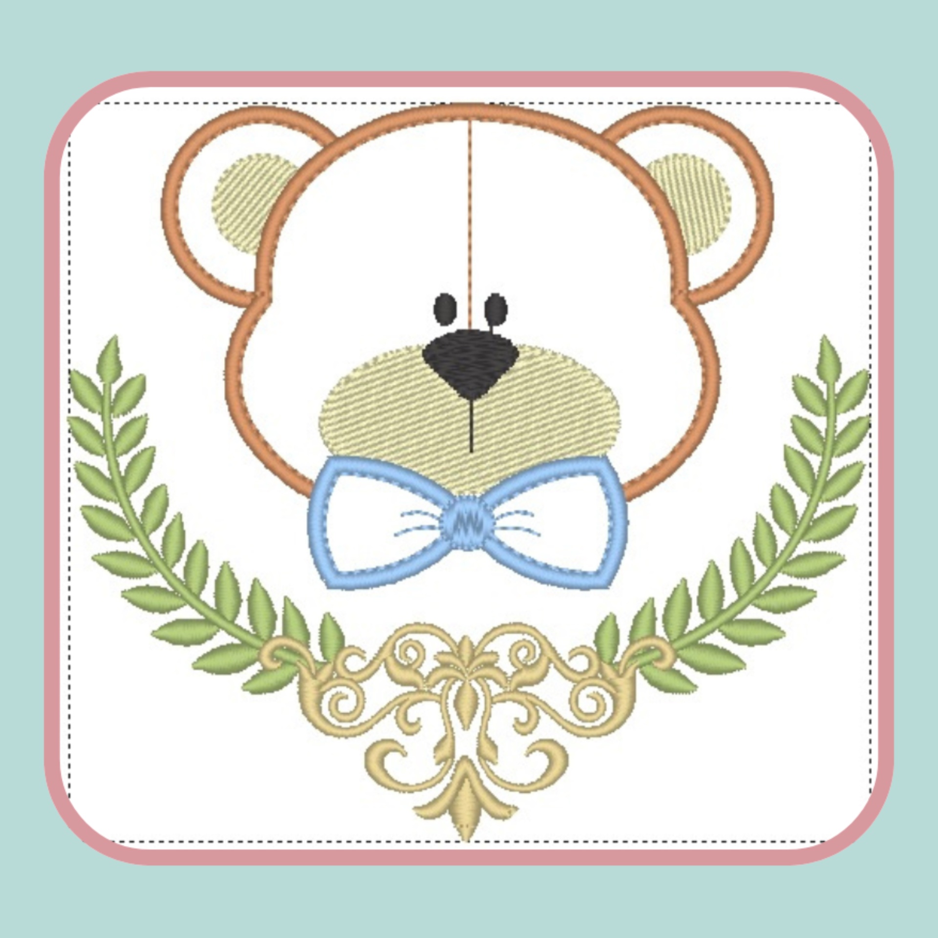 Mantinha Bordada Personalizada