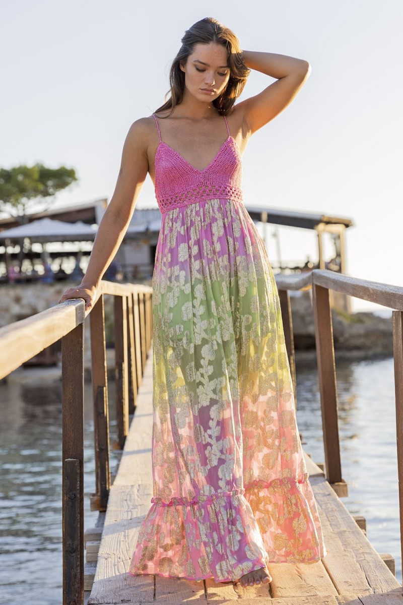 Vestido comprido Miss June Marley