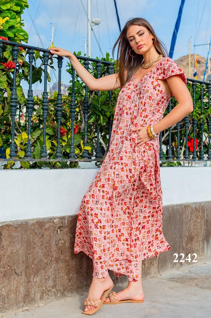 Vestido comprido VERA GOLD&SILVER