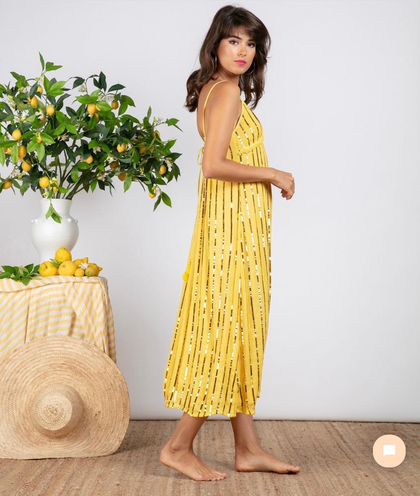 Vestido comprido SUSANA SUNDRESS