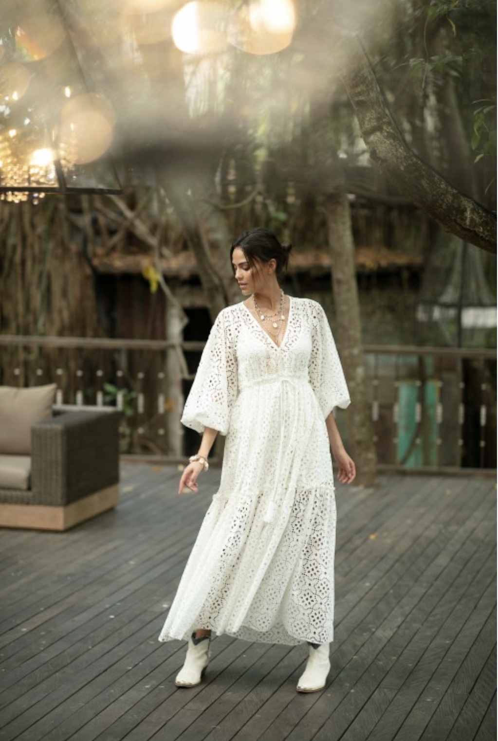 Vestido MIDI Miss June DAHLIA