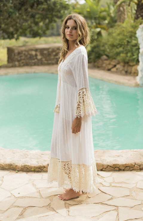 Vestido comprido KALA ICE PITI CUITI