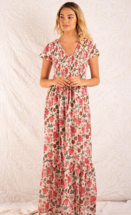 Vestido comprido HELENE TANAVANA