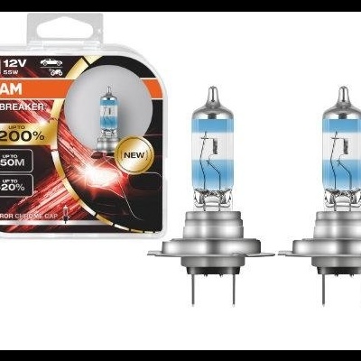 Osram Night Breaker +200% H7 + Osram Cool Blue Intense NG W5W (4 Lâmpadas)
