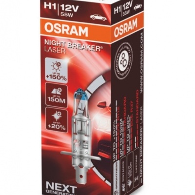 Osram Night Breaker Laser NG +150% H1 (2 Lâmpadas)