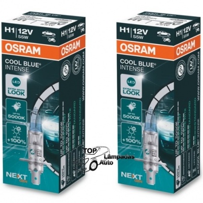 Osram Cool Blue Intense NG +100% 5000K H1