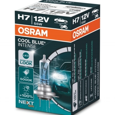 Osram Cool Blue Intense NG +100% 5000K H7